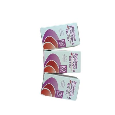 100U Toksyna botulinowa typu A, wstrzyknięcie przeciwzmarszczkowe, USA