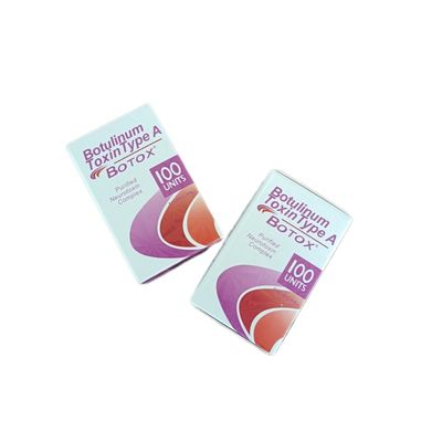 Gorące Wypełniacze Skórne Botox Przeciwzmarszczkowe Toksyna Botulinowa 100 Jednostek