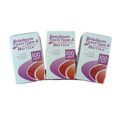 Toksyna botulinowa typu A Wstrzyknięcie przeciwzmarszczkowe 100 Un