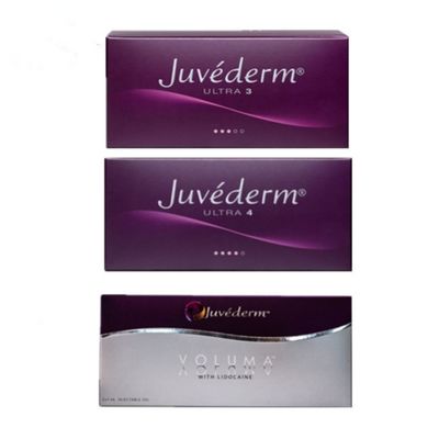 Juvederm Ultra 4 Cross Linked 2 strzykawki 1 ml Strzykawki Do wstrzykiwań wypełniacza skórnego