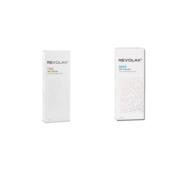 Wyroby do wypełniania skóry Revolax Dermal Filler Fine Deep Sub-Q Injectable Formula for Facial Line Reduction and Volume Restoration