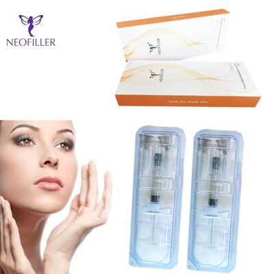 Neofiller Młodzieńczy blask 24mg- ml Kwas hialuronowy Filler skórny Żel do wstrzykiwań 9-12 miesięcy Długowieczność Wstrzyknięcie podskórne