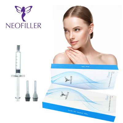 Neofiller 24 mg- ml kwas hialuronowy Filler Dermal Gel do wstrzykiwań 9-12 miesięcy Długowieczność Roztwór do przechowywania w temperaturze pokojowej