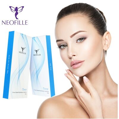 Neofiller 24 mg- ml kwas hialuronowy Filler Dermal Gel do wstrzykiwań 9-12 miesięcy Długowieczność Roztwór do przechowywania w temperaturze pokojowej