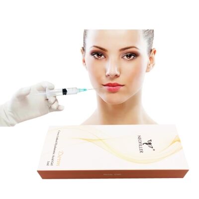 Neofiller 24 mg- ml kwas hialuronowy Filler skórny Żel do wstrzykiwań 9-12 miesięcy Długowieczność Podskórne wzmocnienie wstrzykiwań