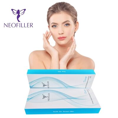 Neofiller 2 ml kwas hialuronowy wypełniacz skórny 24 mg- ml Żel do wstrzykiwań Rozszerzenie warg twarzy nosa