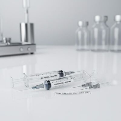 Żel Juvederm Dermal Filler 2 x 1 ml objętości głębokość podskórna do wstrzykiwań nadaje się do zastosowań medycznych kosmetycznych