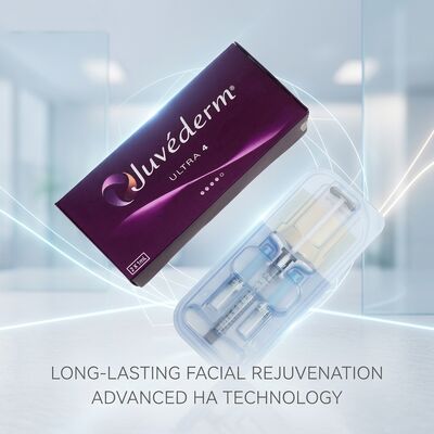Żel Juvederm Dermal Filler 2 x 1 ml objętości głębokość podskórna do wstrzykiwań nadaje się do zastosowań medycznych kosmetycznych