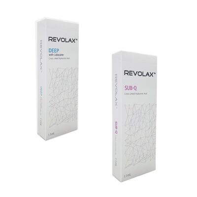 Revolax Fine Deep Sub Q Wstrzykiwany wypełniacz skóry z kwasem hialuronowym do ust