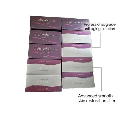Objętość strzykawki 1 ml strzykawki Juvederm Dermal Filler oferuje bezpieczeństwo Czas trwania 9 do 12 miesięcy Idealny do odmłodzenia skóry