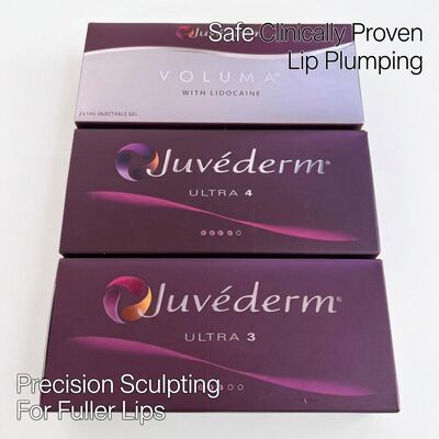Kliniki Juvederm Ultra Plus Filler 1 ml Strzykawka Objętość Filler skórny Wstrzykiwacz Leczenie zmarszczek na twarzy i przywracanie objętości