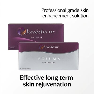 Kliniki Juvederm Ultra Plus Filler 1 ml Strzykawka Objętość Filler skórny Wstrzykiwacz Leczenie zmarszczek na twarzy i przywracanie objętości