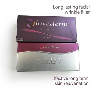 Kliniki Juvederm Ultra Plus Filler 1 ml Strzykawka Objętość Filler skórny Wstrzykiwacz Leczenie zmarszczek na twarzy i przywracanie objętości