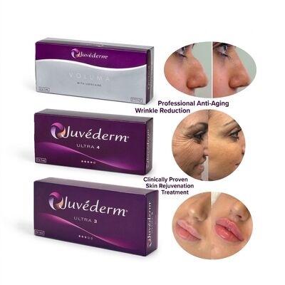Zastrzyk do twarzy Juvederm Dermal Filler Trwałość 9-12 miesięcy Ultra3 Ultra4 Voluma Idealny do udoskonalenia konturu twarzy