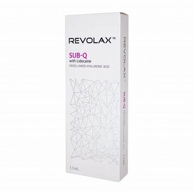 Wstrzyknięcie głębokiego Sub-Q Revolax Dermal Filler głębokość średnia do głębokiej skóry do przywrócenia objętości twarzy i zmniejszenia zmarszczek