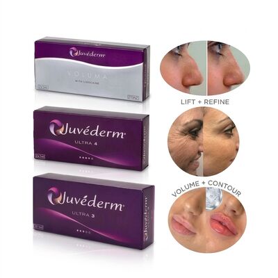 Juvederm Ultra 4 Nose Filler kwas hialuronowy Filler skórny do niechirurgicznej nosoplastyki przekształcania nosa