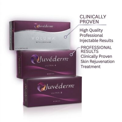 Juvederm Wypełniacz do Całej Twarzy Kwas Hialuronowy Wypełniacz Skórny do Całkowitej Regeneracji Objętości Twarzy Przeciwstarzeniowy