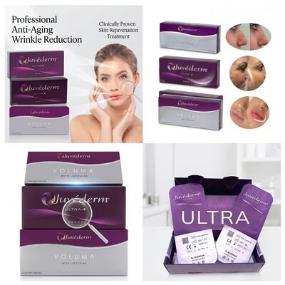 Juvederm Ultra 3 Wypełniacz Fałdów Nosowo-Wargowych Kwas Hialuronowy Wypełniacz Skórny Wygładzający Linię Uśmiechu 24mg/ml