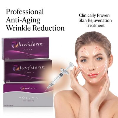 Juvederm Ultra 4 wypełniacz podbródka kwas hialuronowy wypełniacz skórny do konturowania linii żuchwy 24mg/ml