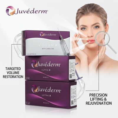 Juvederm Ultra 4 wypełniacz podbródka kwas hialuronowy wypełniacz skórny do konturowania linii żuchwy 24mg/ml