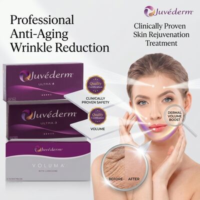 Juvederm Ultra 3 Wypełniacz do ust Kwas hialuronowy do iniekcji 24mg/ml dla objętości i definicji ust