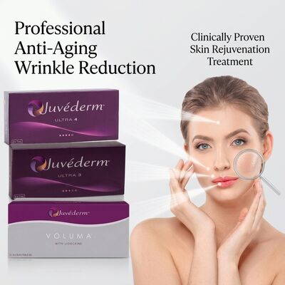 Juvederm Ultra 3 Wypełniacz do ust Kwas hialuronowy do iniekcji 24mg/ml dla objętości i definicji ust