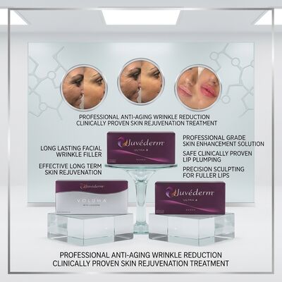 Juvederm wypełniacz skroniowy kwas hialuronowy wypełniacz skórny do przywracania objętości w zagłębieniach skroniowych 24mg/ml