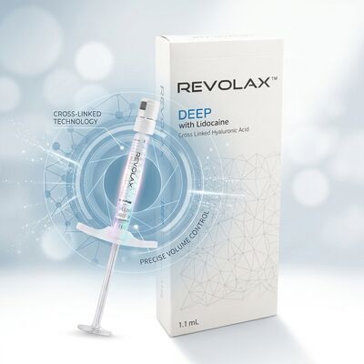 Revolax Deep Marionette Line Filler Monophasic Hyaluronic Acid Dermal Filler 1.1ml for Mouth Corner Correction