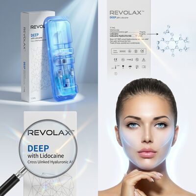 Revolax Sub-Q Filler dla wypełniania szczęki Monofazyczny Filler skórny z kwasem hialuronowym 1,1 ml do konturowania szczęki
