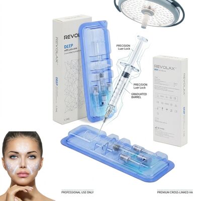 Revolax Sub-Q Filler dla wypełniania szczęki Monofazyczny Filler skórny z kwasem hialuronowym 1,1 ml do konturowania szczęki