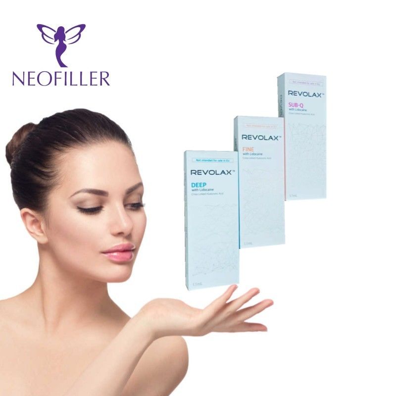 Sub Q Cross Linked Revolax Dermal Cross Linked Filler Ha Filler Injection 1,1 ml