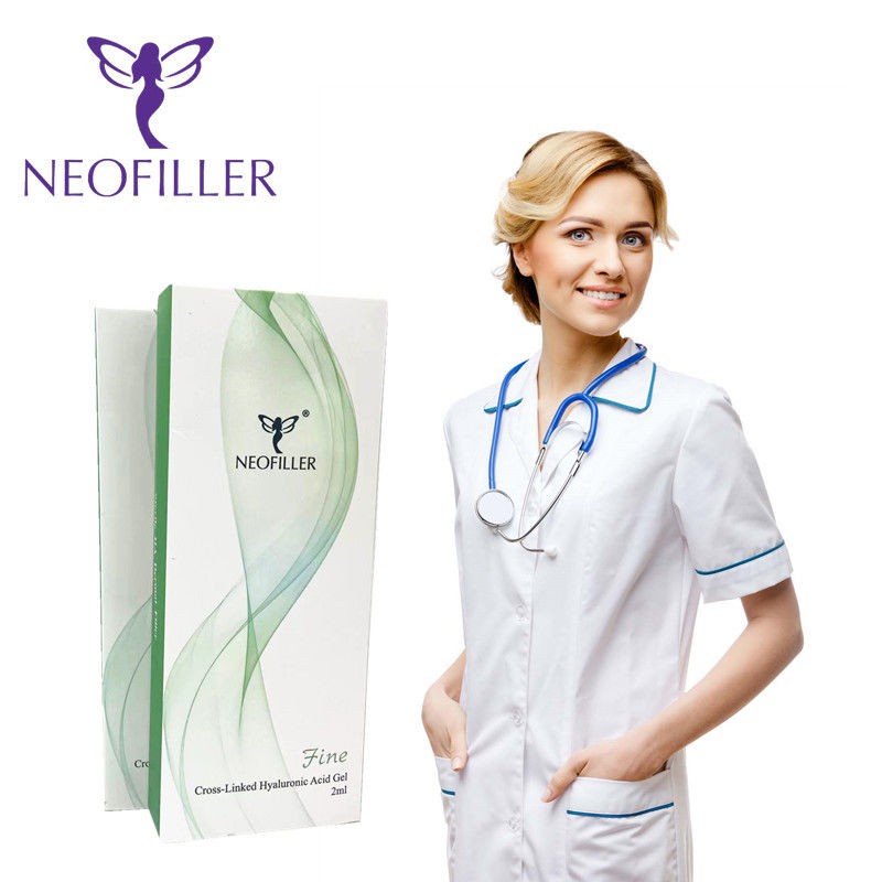 Podbródek Anti Aging Kwas hialuronowy Wypełniacz skórny Czoło Nos Przeciwzmarszczkowy 24 mg / ml