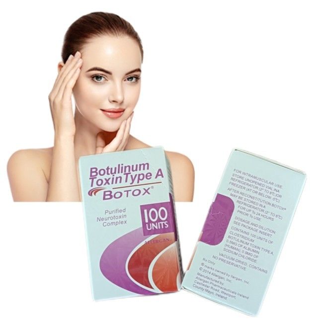 8 stopni 2,5 ml przeciwzmarszczkowy botoks do ust Allergan 100iu zastrzyk do nosa