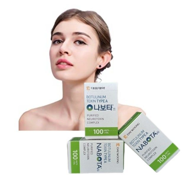 100 IU NABOTA Injection Anti Aging Toksyna botulinowa typu A Przeciw zmarszczkom