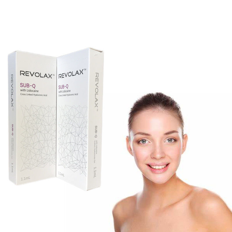 1,1 ml Revolax Cross Linked Ha Filler Fine Deep Sub-Q DHL Fedex Cross Linked
