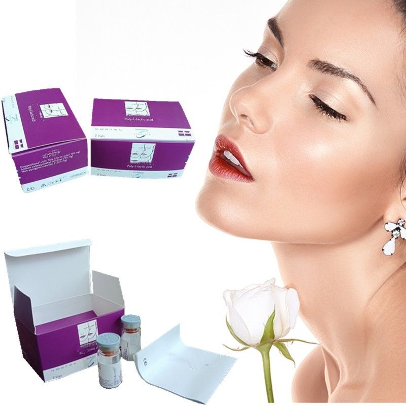 Poly L Lactic Acid  Dermal Filler Powiększenie pośladków do przeciwzmarszczkowych zmarszczek