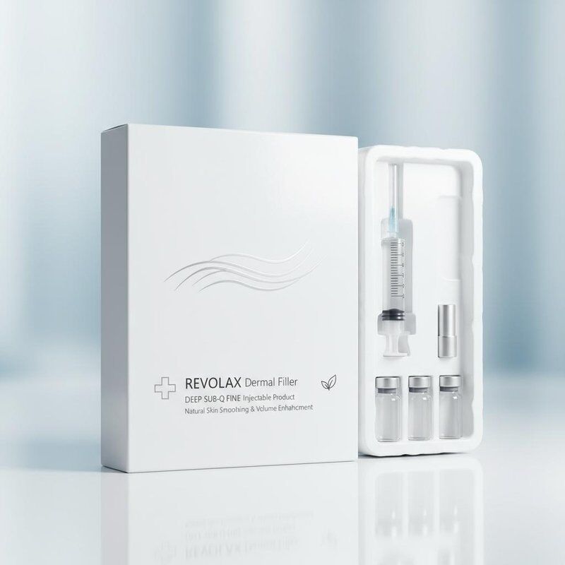 Revolax Dermal Filler Deep Sub- q Produkt do wstrzykiwań precyzyjny OEM do naturalnego wygładzania skóry i zwiększania objętości