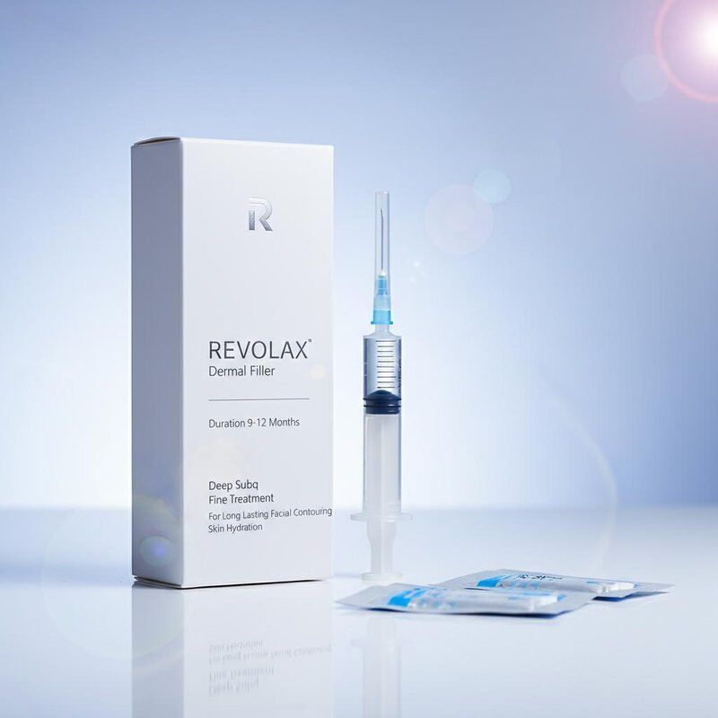 Czas trwania 9-12 miesięcy Revolax Dermal Filler Deep Subq Fine Treatment dla długotrwałego konturowania twarzy i nawodnienia skóry