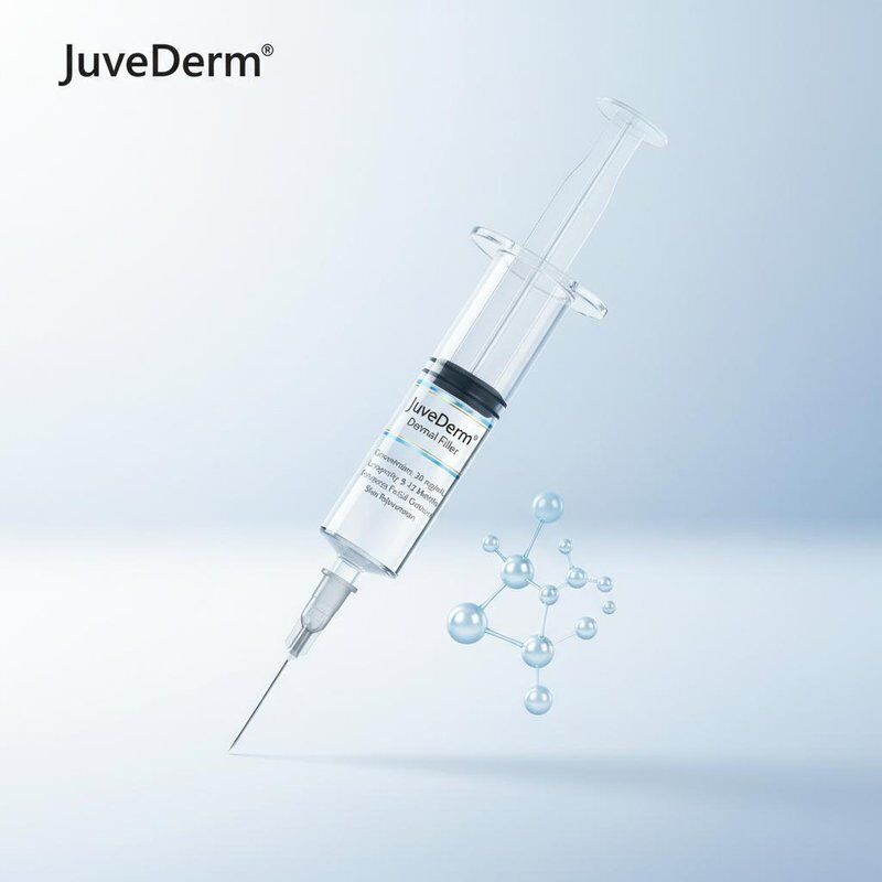 Chirurgia plastyczna Juvederm Stężenie wypełniacza skórnego 20 mg ml Trwałość 9-12 miesięcy Nadaje się do poprawiania konturów twarzy i odmładzania skóry