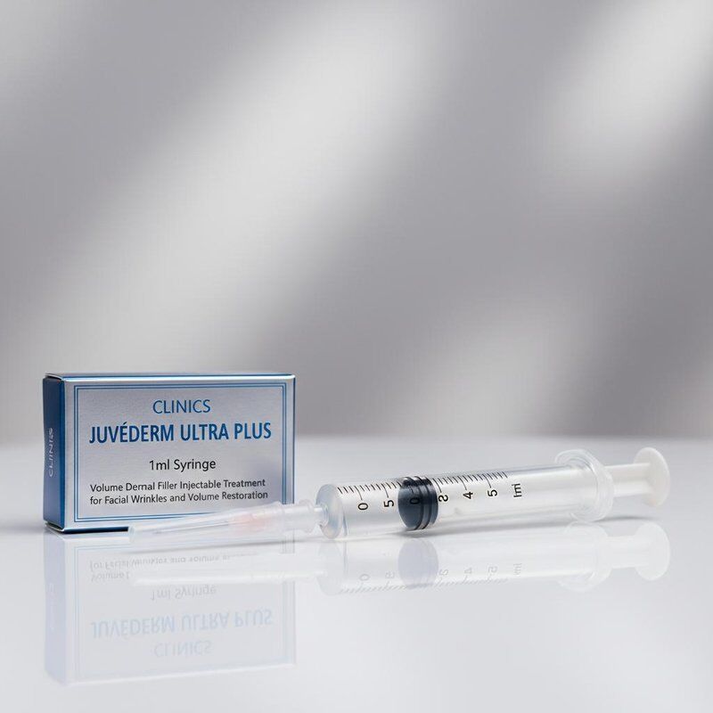 Kliniki Juvederm Ultra Plus Filler 1 ml Strzykawka Objętość Filler skórny Wstrzykiwacz Leczenie zmarszczek na twarzy i przywracanie objętości