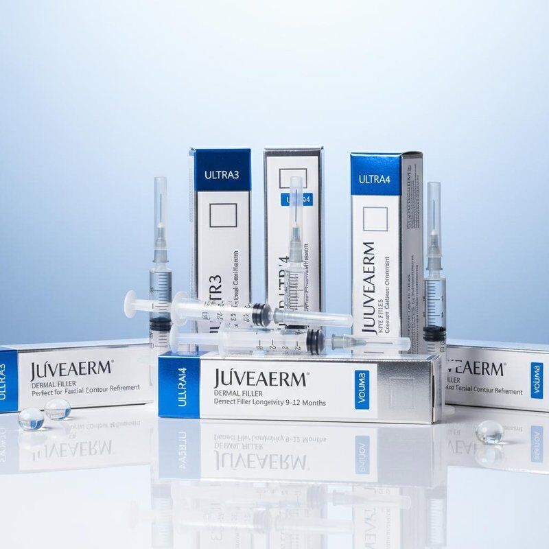 Zastrzyk do twarzy Juvederm Dermal Filler Trwałość 9-12 miesięcy Ultra3 Ultra4 Voluma Idealny do udoskonalenia konturu twarzy