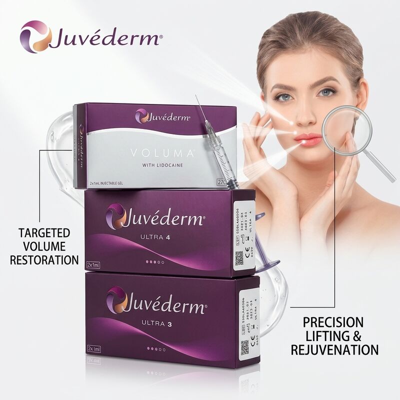 Juvederm Ultra 4 wypełniacz podbródka kwas hialuronowy wypełniacz skórny do konturowania linii żuchwy 24mg/ml